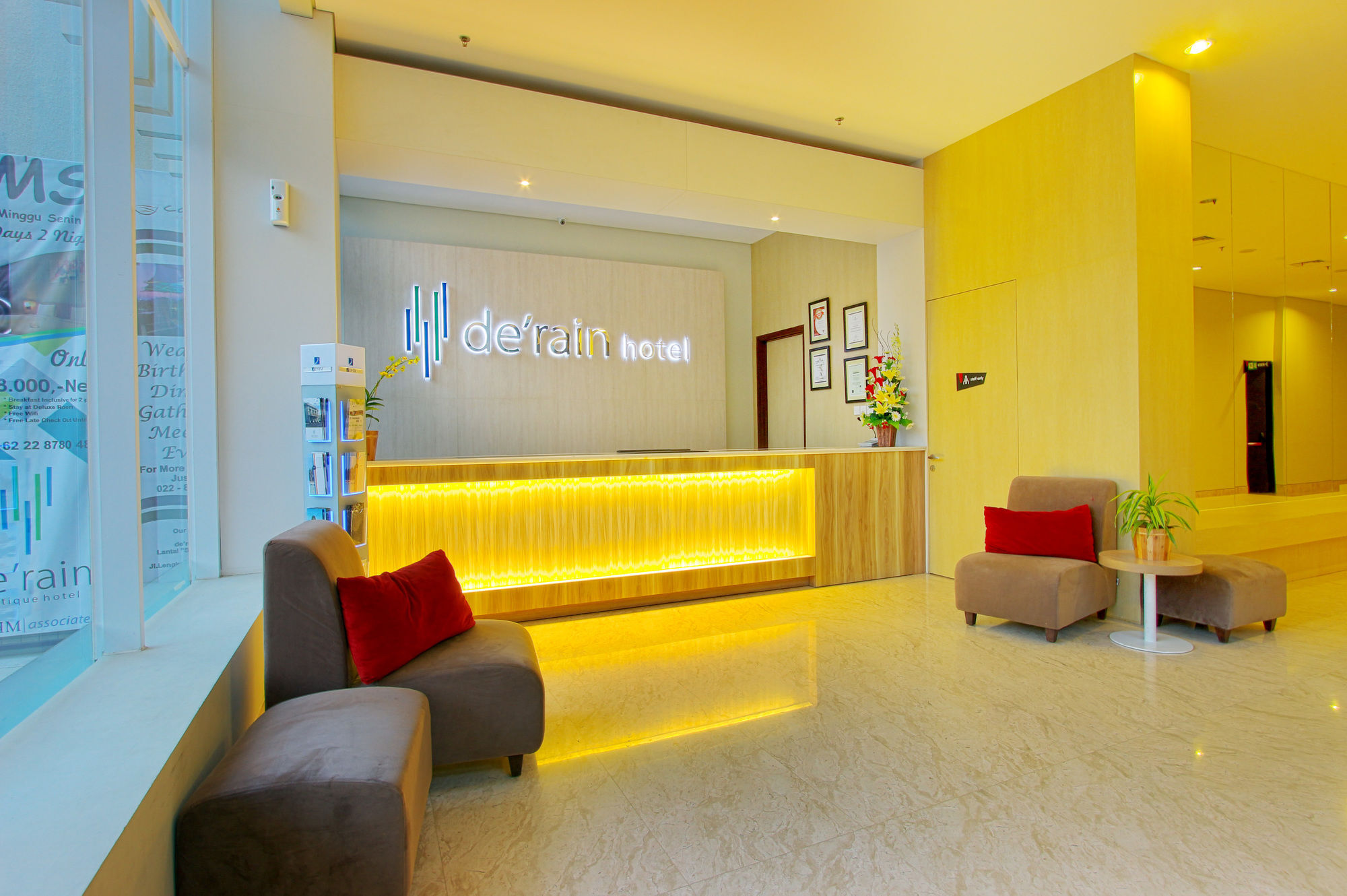 De'Rain Hotel Bandung Eksteriør bilde